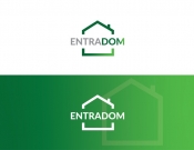 Projekt graficzny, nazwa firmy, tworzenie logo firm ENTRADOM - JetBlackPantone