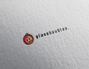 Projekt graficzny, nazwa firmy, tworzenie logo firm Logo dla firmy GLASSBAUBLES - Ghost