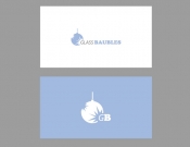 Projekt graficzny, nazwa firmy, tworzenie logo firm Logo dla firmy GLASSBAUBLES - wektorowa