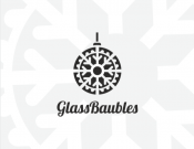 Projekt graficzny, nazwa firmy, tworzenie logo firm Logo dla firmy GLASSBAUBLES - IKR_design
