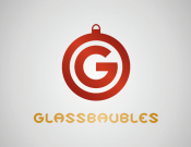 Projekt graficzny, nazwa firmy, tworzenie logo firm Logo dla firmy GLASSBAUBLES - Crystal Design