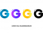 Projekt graficzny, nazwa firmy, tworzenie logo firm Logo dla firmy GLASSBAUBLES - IAMG