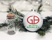 Projekt graficzny, nazwa firmy, tworzenie logo firm Logo dla firmy GLASSBAUBLES - Sigilman