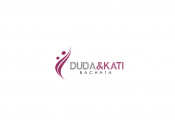 Projekt graficzny, nazwa firmy, tworzenie logo firm Para taneczna - Bachata - Duda&Kati - malarz