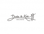 Projekt graficzny, nazwa firmy, tworzenie logo firm Para taneczna - Bachata - Duda&Kati - kruszynka
