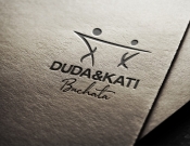 Projekt graficzny, nazwa firmy, tworzenie logo firm Para taneczna - Bachata - Duda&Kati - Johan