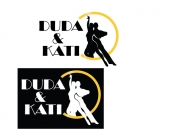 Projekt graficzny, nazwa firmy, tworzenie logo firm Para taneczna - Bachata - Duda&Kati - alienmar
