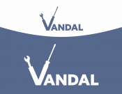 Projekt graficzny, nazwa firmy, tworzenie logo firm logo dla firmy narzedziowej VANDAL  - tunada