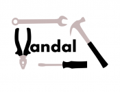 Projekt graficzny, nazwa firmy, tworzenie logo firm logo dla firmy narzedziowej VANDAL  - beata_f