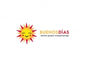 Projekt graficzny, nazwa firmy, tworzenie logo firm Logo dla szkoły języka hiszpańskiego - Kotek_Bazgrotek