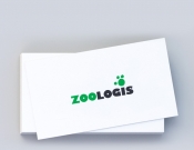 Projekt graficzny, nazwa firmy, tworzenie logo firm Logo sklepu zoologicznego online - wektorowa