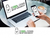 Projekt graficzny, nazwa firmy, tworzenie logo firm Logo sklepu zoologicznego online - 7ibi4