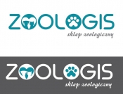 Projekt graficzny, nazwa firmy, tworzenie logo firm Logo sklepu zoologicznego online - ajka