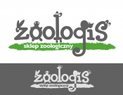 Projekt graficzny, nazwa firmy, tworzenie logo firm Logo sklepu zoologicznego online - timur