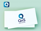Projekt graficzny, nazwa firmy, tworzenie logo firm Nowe logo dla firmy Quick and Safe - wektorowa