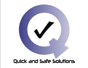 Projekt graficzny, nazwa firmy, tworzenie logo firm Nowe logo dla firmy Quick and Safe - graficook