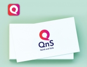 Projekt graficzny, nazwa firmy, tworzenie logo firm Nowe logo dla firmy Quick and Safe - wektorowa