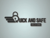 Projekt graficzny, nazwa firmy, tworzenie logo firm Nowe logo dla firmy Quick and Safe - Crystal Design
