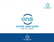 Projekt graficzny, nazwa firmy, tworzenie logo firm Nowe logo dla firmy Quick and Safe - stone