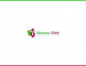 Projekt graficzny, nazwa firmy, tworzenie logo firm Logo Heroes-Diet - Butryk