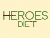 Projekt graficzny, nazwa firmy, tworzenie logo firm Logo Heroes-Diet - henrykdesign