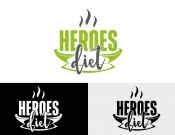 Projekt graficzny, nazwa firmy, tworzenie logo firm Logo Heroes-Diet - Piotr_dtp