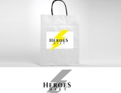 Projekt graficzny, nazwa firmy, tworzenie logo firm Logo Heroes-Diet - Lavin Design