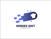 Projekt graficzny, nazwa firmy, tworzenie logo firm Logo Heroes-Diet - Kubace