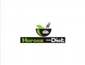 Projekt graficzny, nazwa firmy, tworzenie logo firm Logo Heroes-Diet - wlodkazik