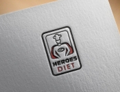 Projekt graficzny, nazwa firmy, tworzenie logo firm Logo Heroes-Diet - felipewwa