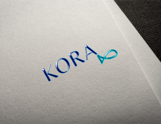 Projektowanie logo dla firm,  Logo dla dystr. żywności mrożonej, logo firm - Kora