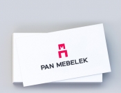 Projekt graficzny, nazwa firmy, tworzenie logo firm Logo dla firmy "Pan Mebelek" - wektorowa