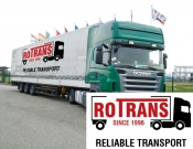 Projekt graficzny, nazwa firmy, tworzenie logo firm Logo firmy transportowej ROTRANS - Worach-Art