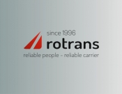 Projekt graficzny, nazwa firmy, tworzenie logo firm Logo firmy transportowej ROTRANS - Indyphar