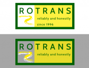 Projekt graficzny, nazwa firmy, tworzenie logo firm Logo firmy transportowej ROTRANS - Dobry Grafik 