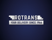 Projekt graficzny, nazwa firmy, tworzenie logo firm Logo firmy transportowej ROTRANS - Crystal Design
