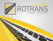Projekt graficzny, nazwa firmy, tworzenie logo firm Logo firmy transportowej ROTRANS - domiq00