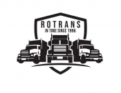 Projekt graficzny, nazwa firmy, tworzenie logo firm Logo firmy transportowej ROTRANS - arr_me