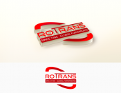 Projekt graficzny, nazwa firmy, tworzenie logo firm Logo firmy transportowej ROTRANS - GraphicDesigner