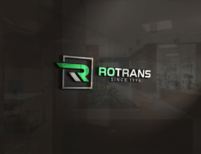 Projektowanie logo dla firm,  Logo firmy transportowej ROTRANS, logo firm - pawelllg