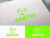 Projekt graficzny, nazwa firmy, tworzenie logo firm Logo sklepu outdoorowego 4aktiv - GraphicDesigner