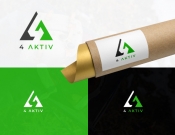 Projekt graficzny, nazwa firmy, tworzenie logo firm Logo sklepu outdoorowego 4aktiv - myConcepT