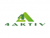 Projekt graficzny, nazwa firmy, tworzenie logo firm Logo sklepu outdoorowego 4aktiv - enridesign