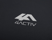 Projekt graficzny, nazwa firmy, tworzenie logo firm Logo sklepu outdoorowego 4aktiv - Johan