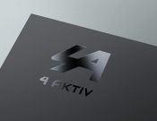 Projekt graficzny, nazwa firmy, tworzenie logo firm Logo sklepu outdoorowego 4aktiv - Mixtura