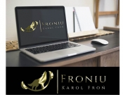 Projekt graficzny, nazwa firmy, tworzenie logo firm Logo Marki Osobistej - Karol Froń  - Lavin Design