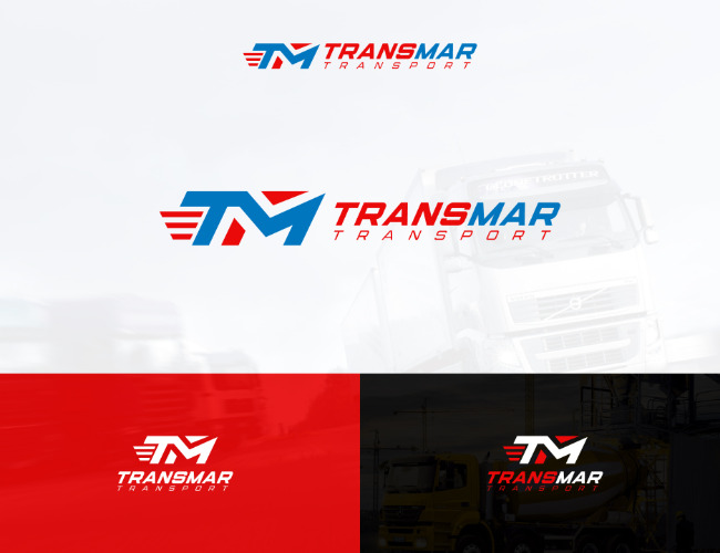 Projektowanie logo dla firm,  Nowe logo firmy transportowej, logo firm - Trans-Mar