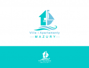Projekt graficzny, nazwa firmy, tworzenie logo firm Logo Ville i Apartamenty Mazury - Mixtura