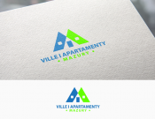 Projekt graficzny, nazwa firmy, tworzenie logo firm Logo Ville i Apartamenty Mazury - GraphicDesigner