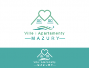 Projekt graficzny, nazwa firmy, tworzenie logo firm Logo Ville i Apartamenty Mazury - Mixtura